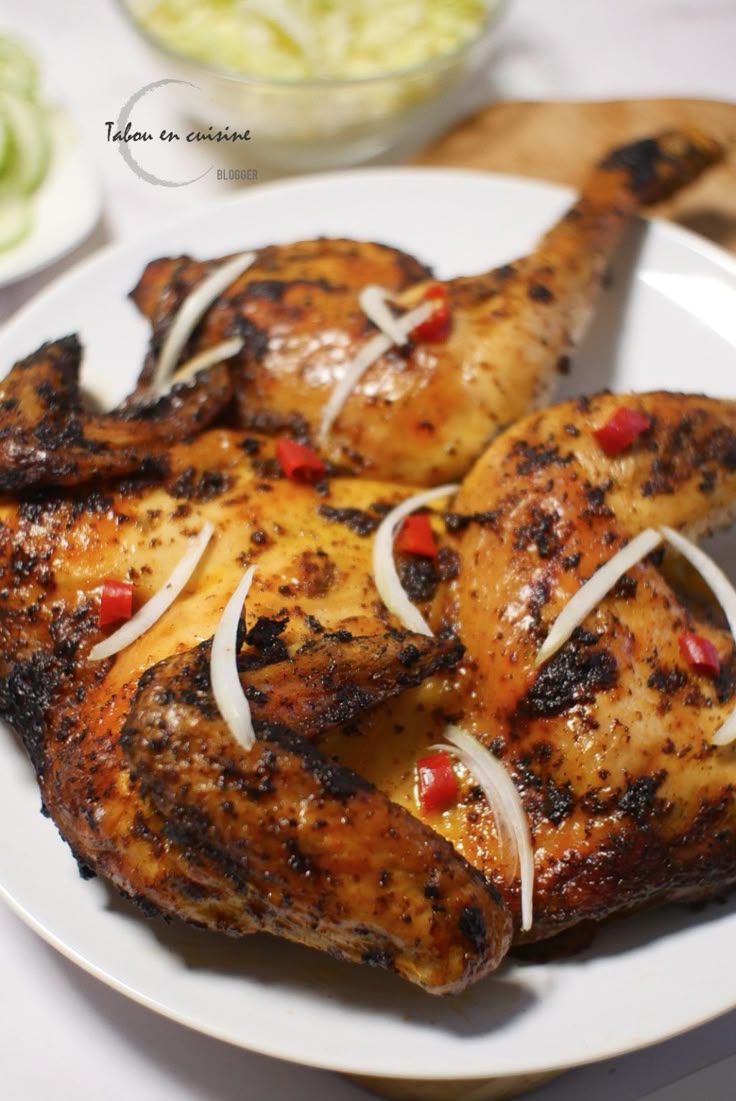 poulet braise
